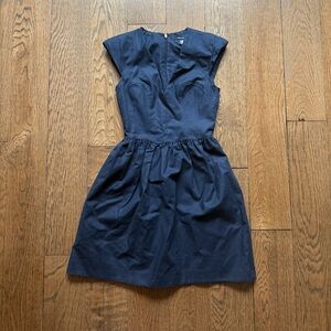 Elegant Navy Dress